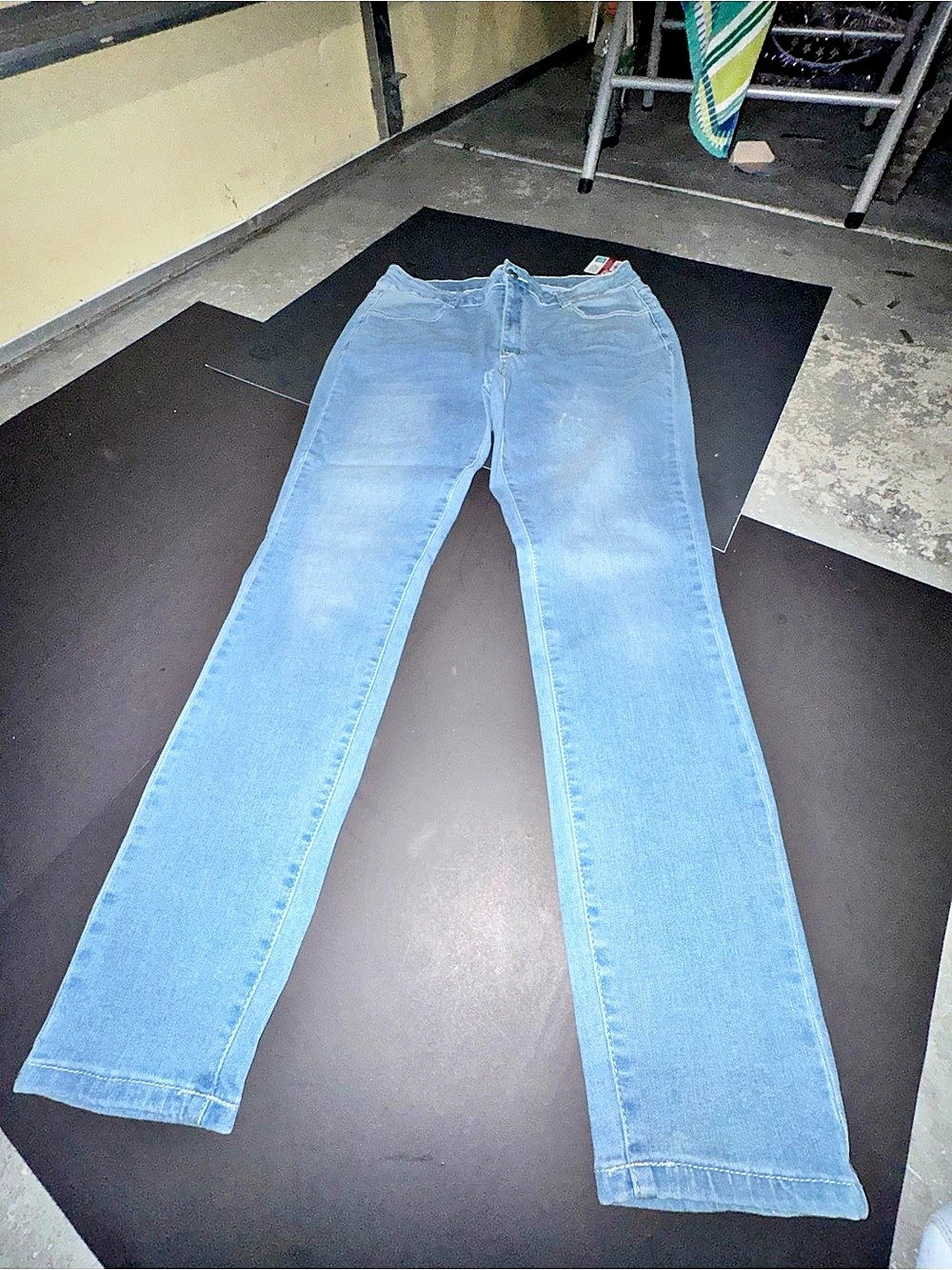 Azure Jeans boot cut Jeans Blue Waist 13